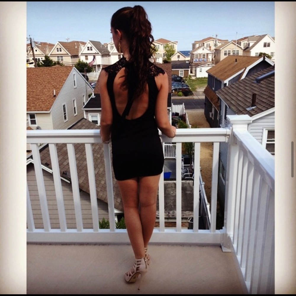 Lacey Black Dress